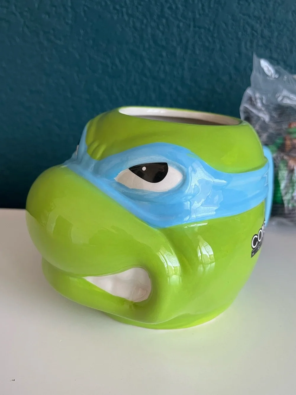 Silver Buffalo TMNT Teenage Mutant Ninja Turtles Leonardo 24oz Mug Cup